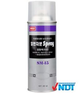 Chế phẩm bột từ dạng nước, dạng chai xịt 450ml/chai, dùng để kiểm tra mối hàn - Bột từ ướt SM-15 Nabakem Chế phẩm bột từ dạng nước, dạng chai xịt 450ml/chai, dùng để kiểm tra mối hàn - Bột từ ướt SM-15 Nabakem