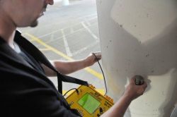 Máy dò lỗ thũng, lớp sơn dc30